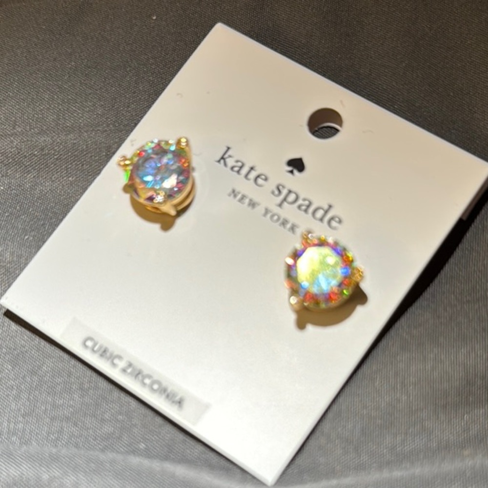 Kate Spade Gold and Silver Elegant Earrings